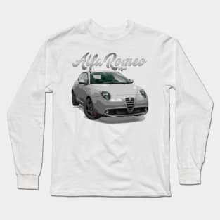 ALFA ROMEO Mito white front Long Sleeve T-Shirt